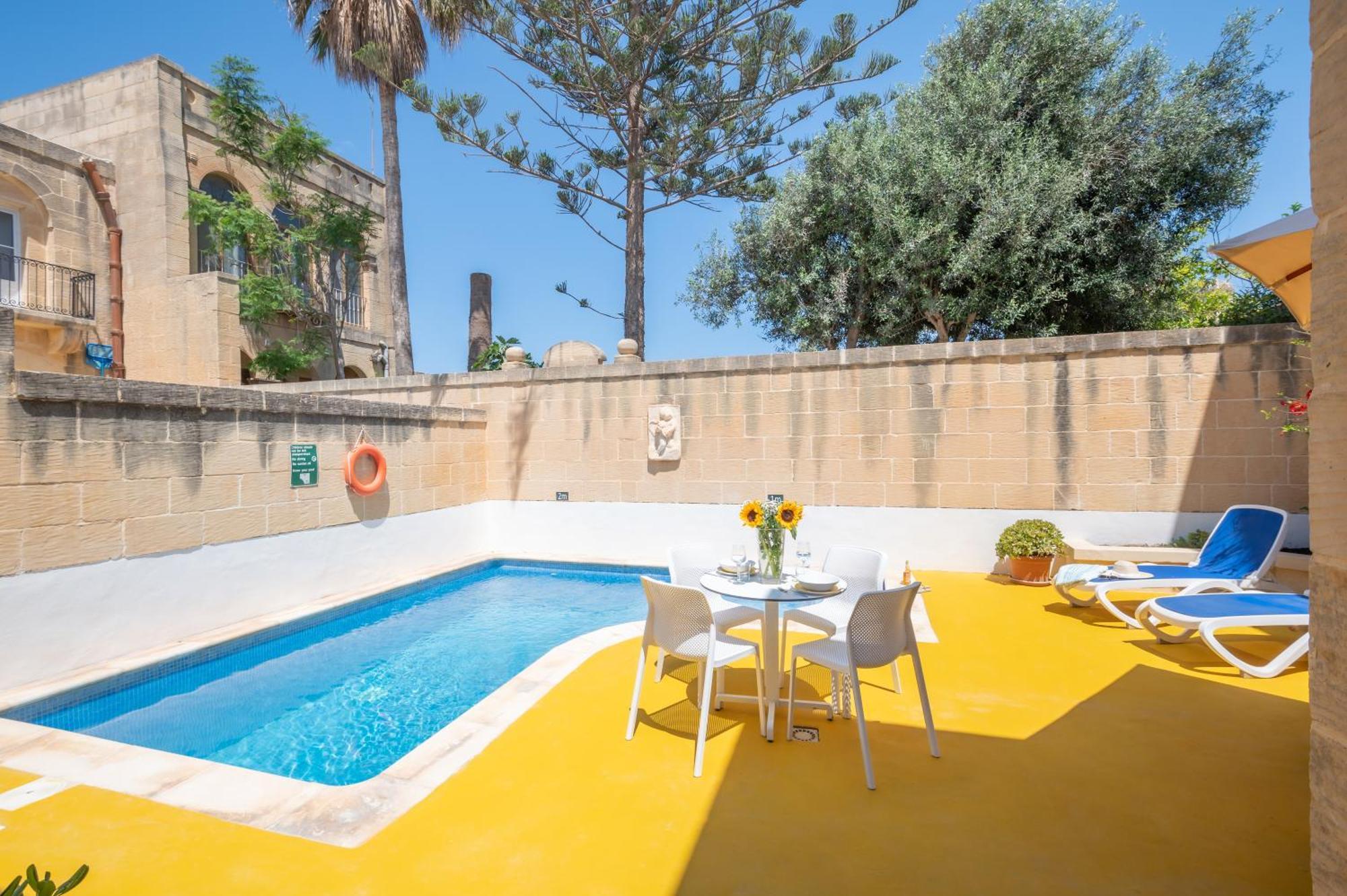 Dar Ta' Mansi Farmhouse With Private Pool Vila Għarb Exterior foto